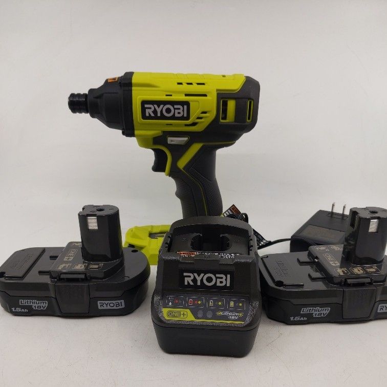 Ryobi P235AVN 18V Cordless Impact Driver Kit 2 batteries OT 68ANCK9H for Sale in Vista CA OfferUp