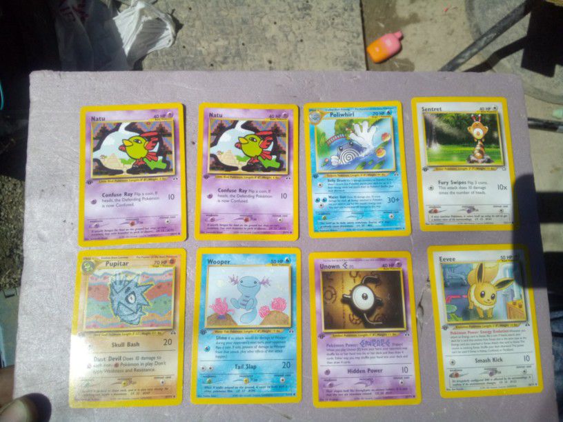 First Edition Pokemon Cards