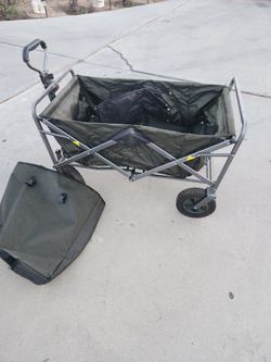 Folding wagon cart