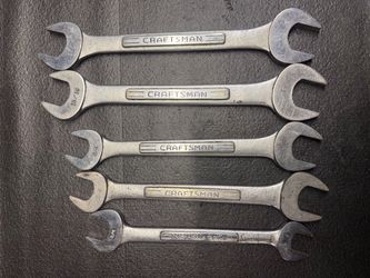 Craftsman open ended wrenches group