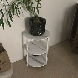 Two Small Side Tables 