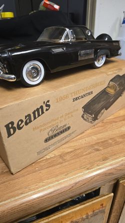 Jim beam decanter thunderbird