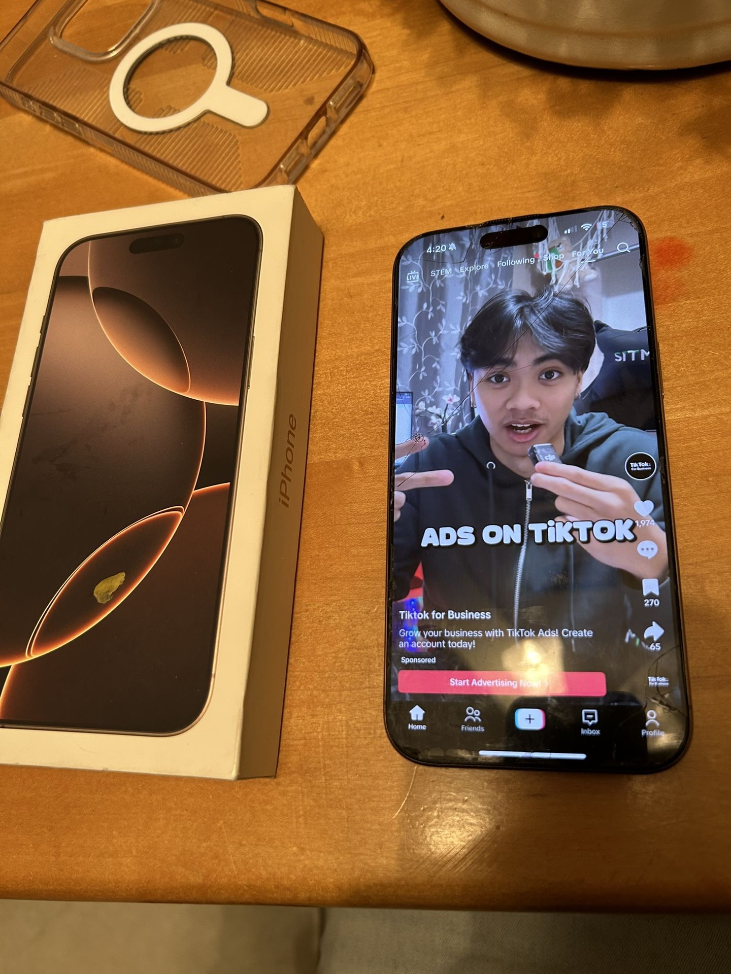 New iPhone 16 Pro Max W/ Tik Tok for Sale in Las Vegas, NV OfferUp
