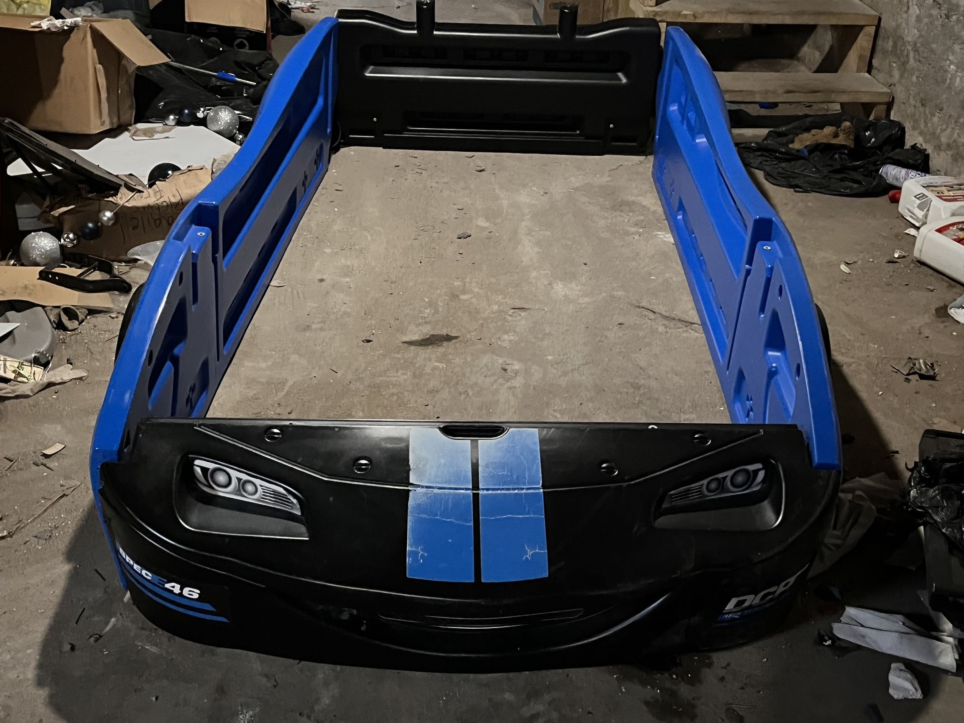 Twin Size Kids Nascar Bedframe
