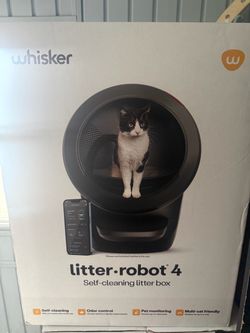 Litter robot 4 black brand new