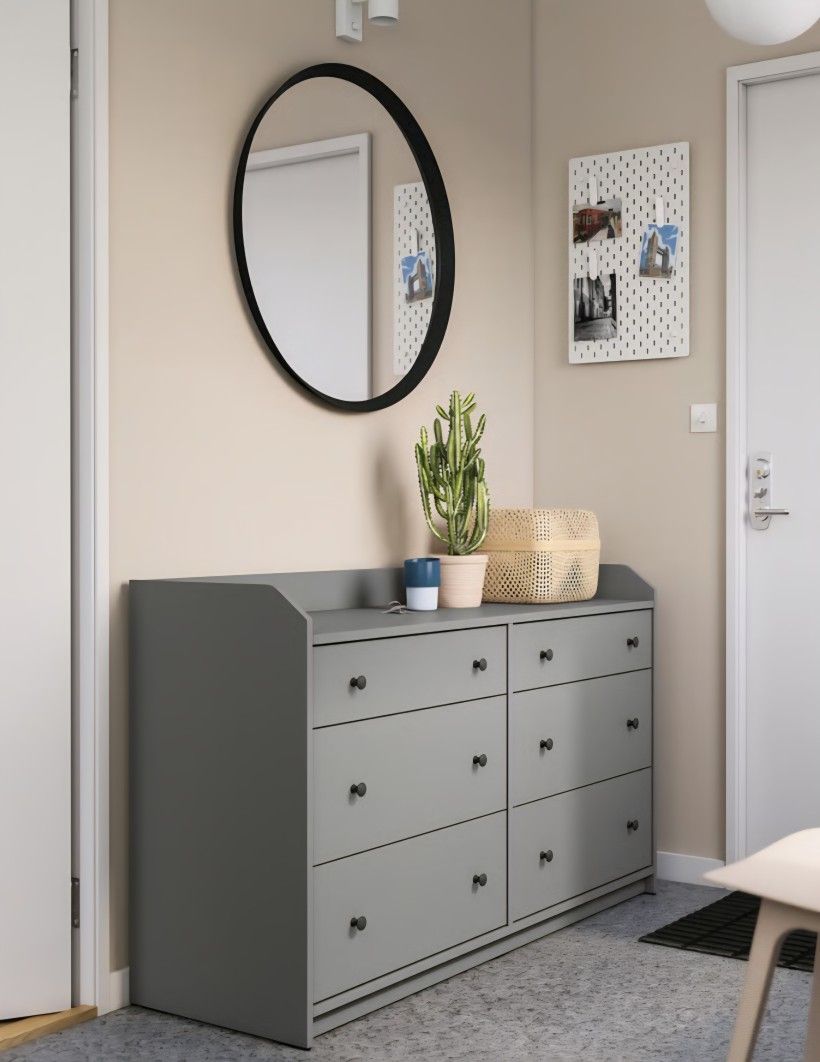 Nursery Dresser Gray Color