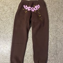 Sp5der Brown Pants 