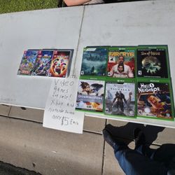 Xbox And Nintendo Switch Games