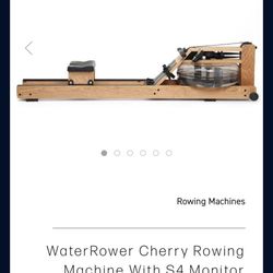 WaterRower Cherry Rowing Machine