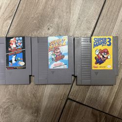 Nintendo games $40 for all 3