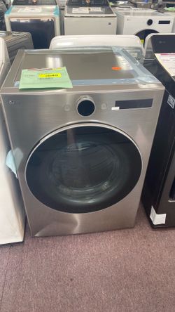 Product Description: LG 7.4 cu ft TurboSteam Smart Electric Dryer (Model DLEX5500V) Dimensions (W X H x D): 27.00 x 39.00 x 30.25