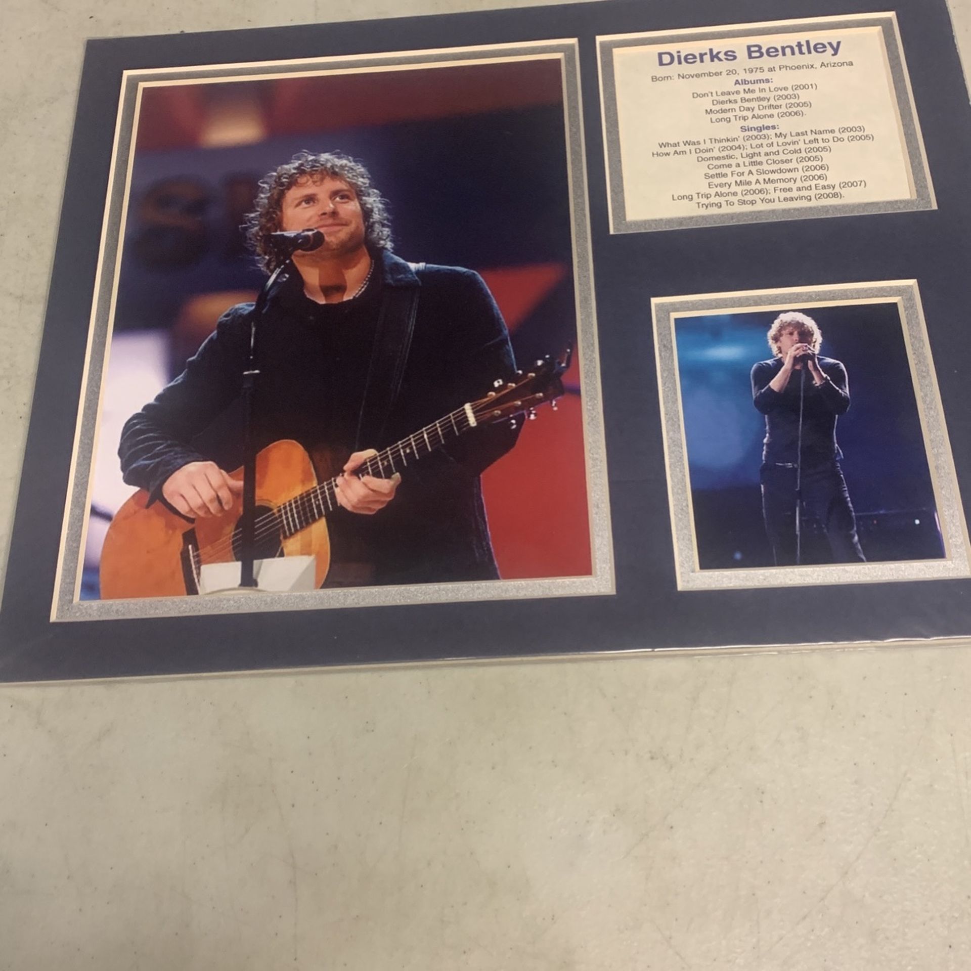 Dierks Bentley Frammed Matt