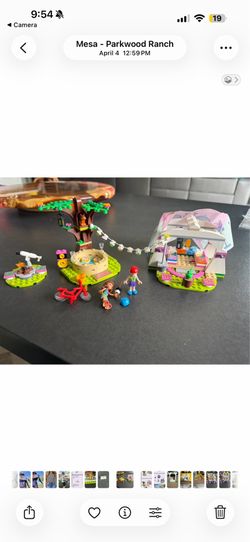 Lego glamping set