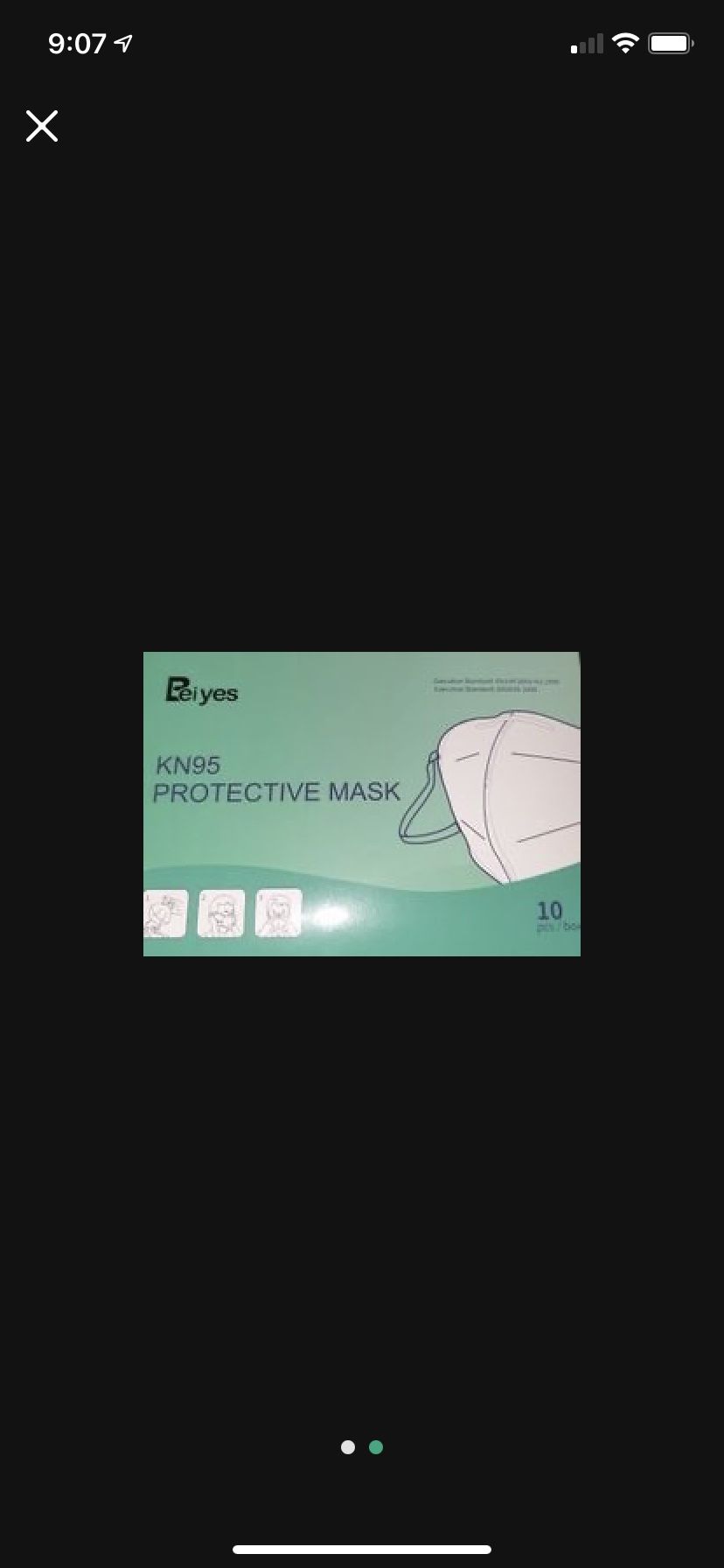 KN95 Mask (10 Pack) $5