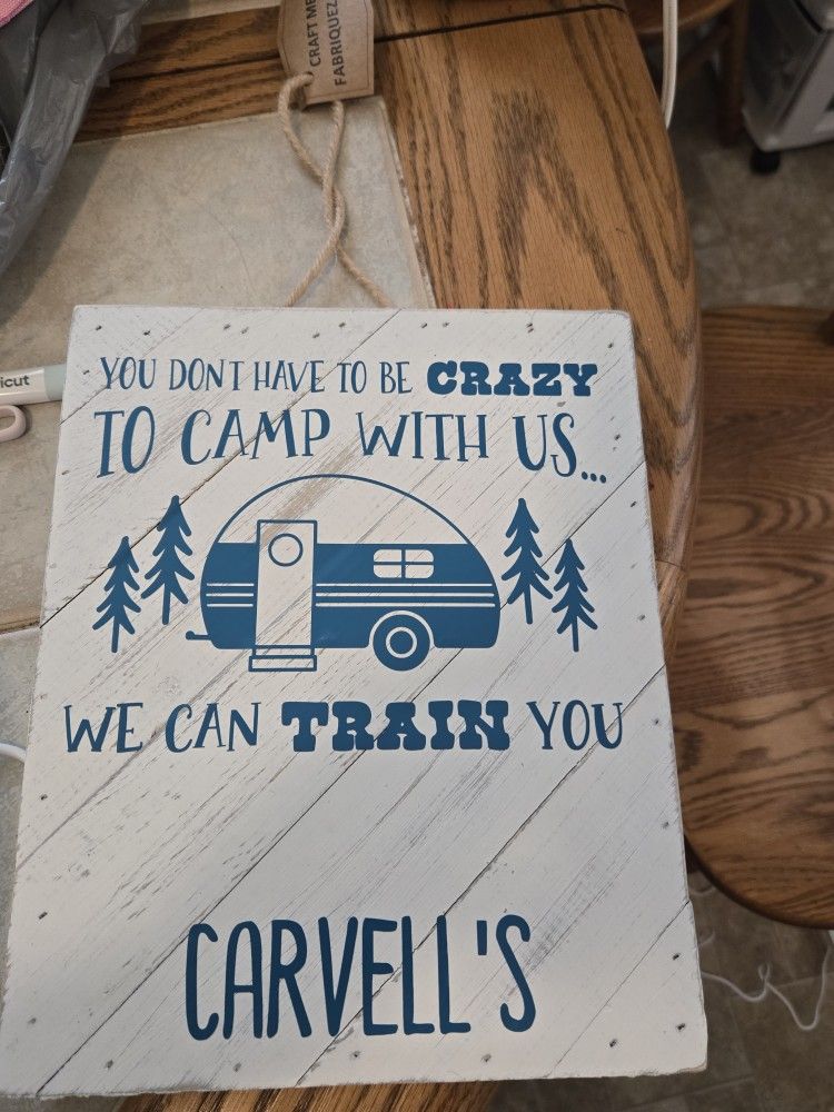 Hand Made Personalized Hanging Signs