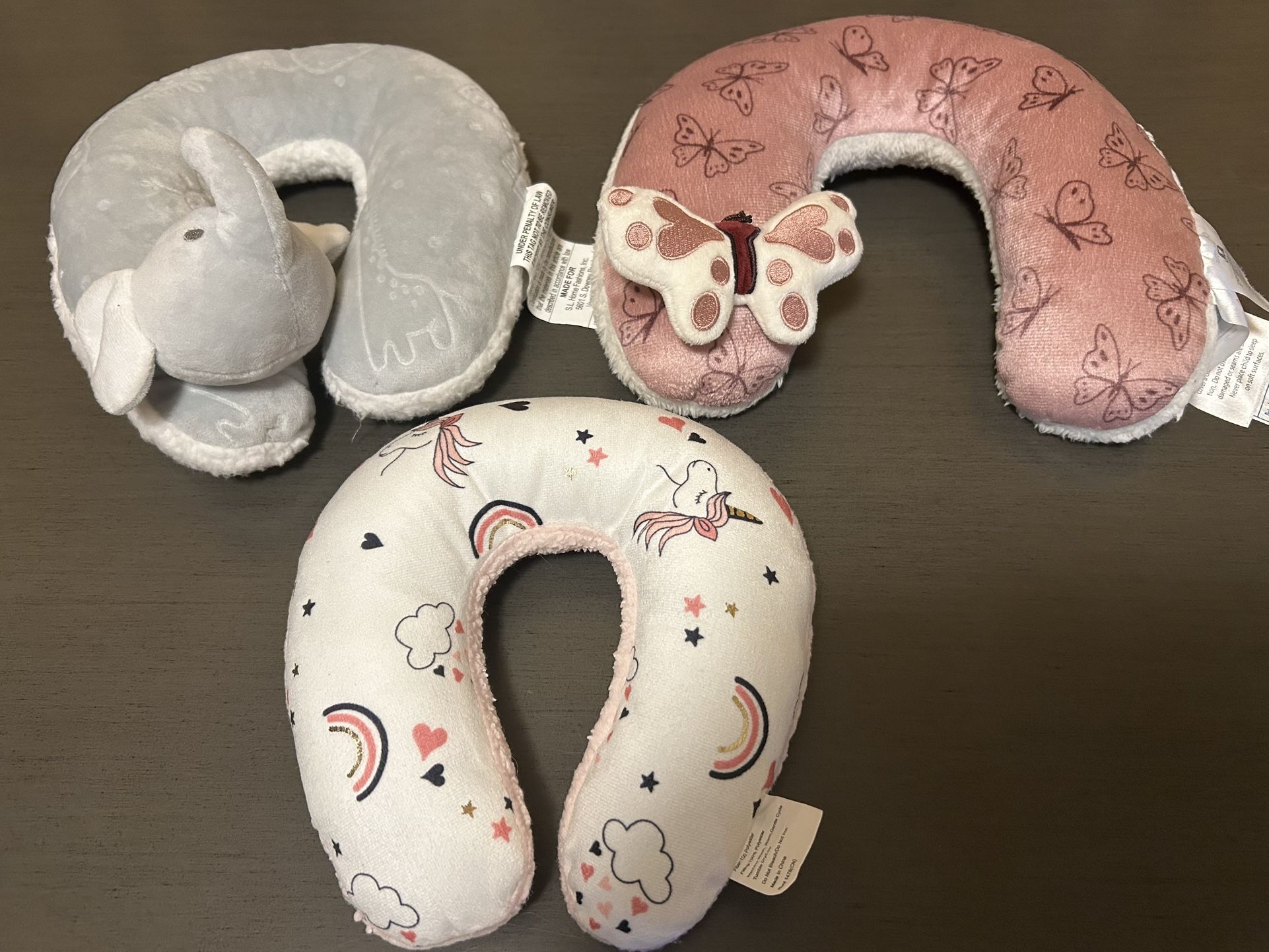 3 baby neck pillows