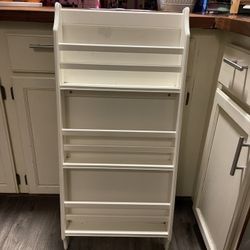 Vintage Pottery Barn Book Rack