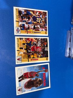 Michael Jordan upper deck cards mint condition $7 each !!