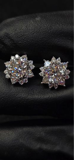 Diamond earrings
