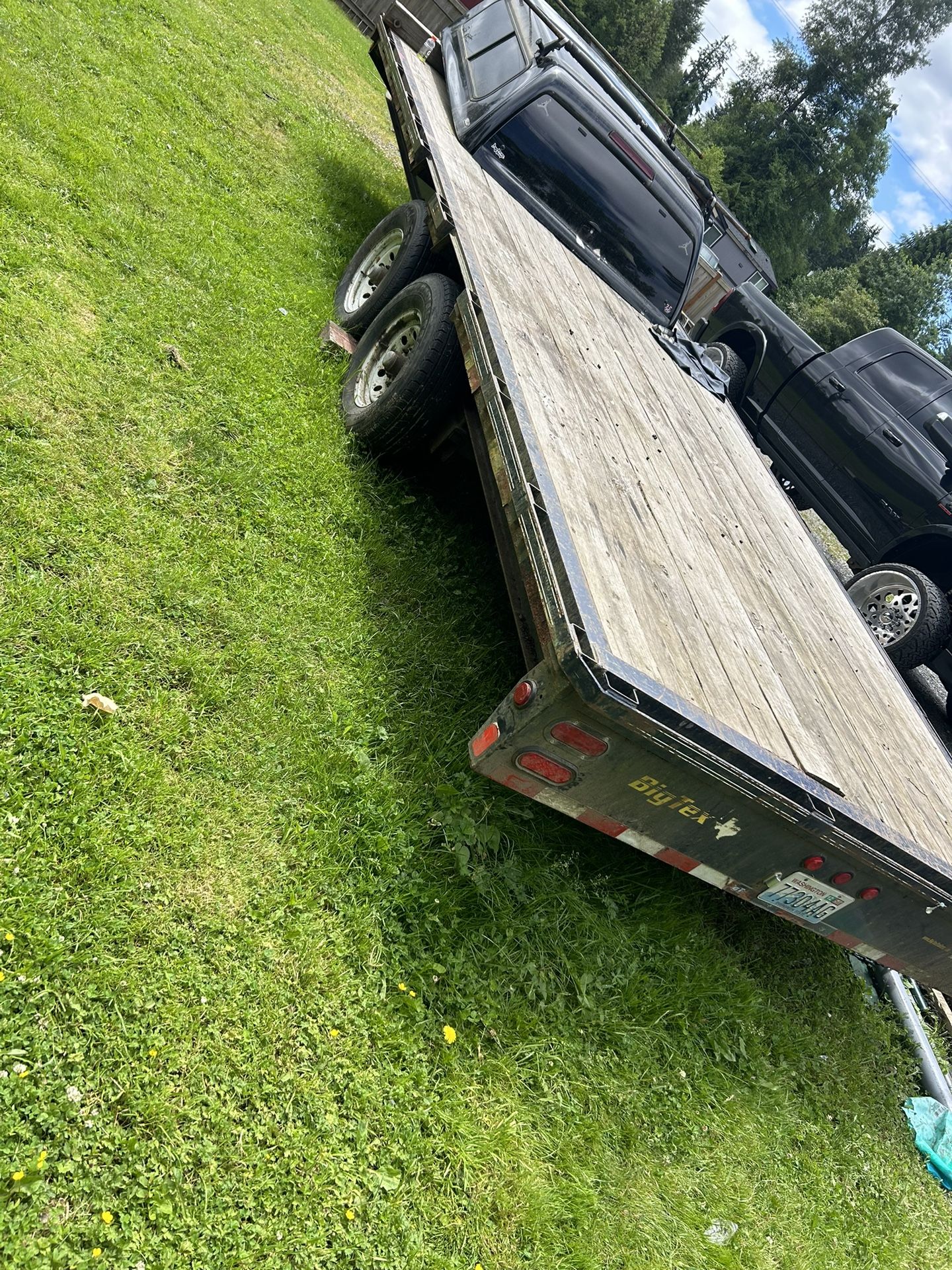 Flatbed Trailer 8x20  Big Tex 