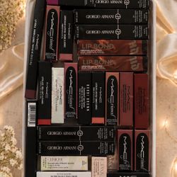 💄 Brand New Makeup Bundle – MAC, Armani, Urban Decay Lip Bond + More