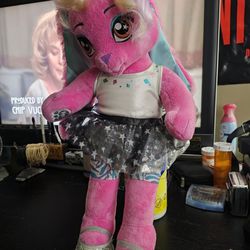 Honey Girls Build A Bear "Teegan" Bunny / Guitar Player