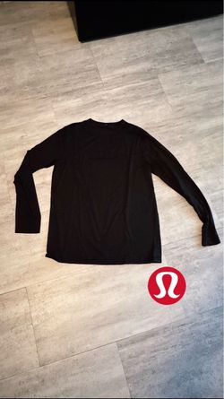 Black Lululemon Long Sleeve, Size Large