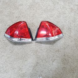 Chevy Impala Tail Lights (L &R) -Fits 2006 - 2012