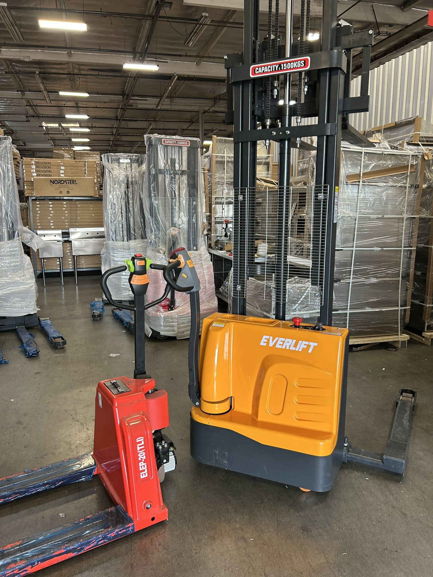 New Factory Direct Sale Warehouse Equipment Forklifts Pallet Jacks And Wire Shelving Racks