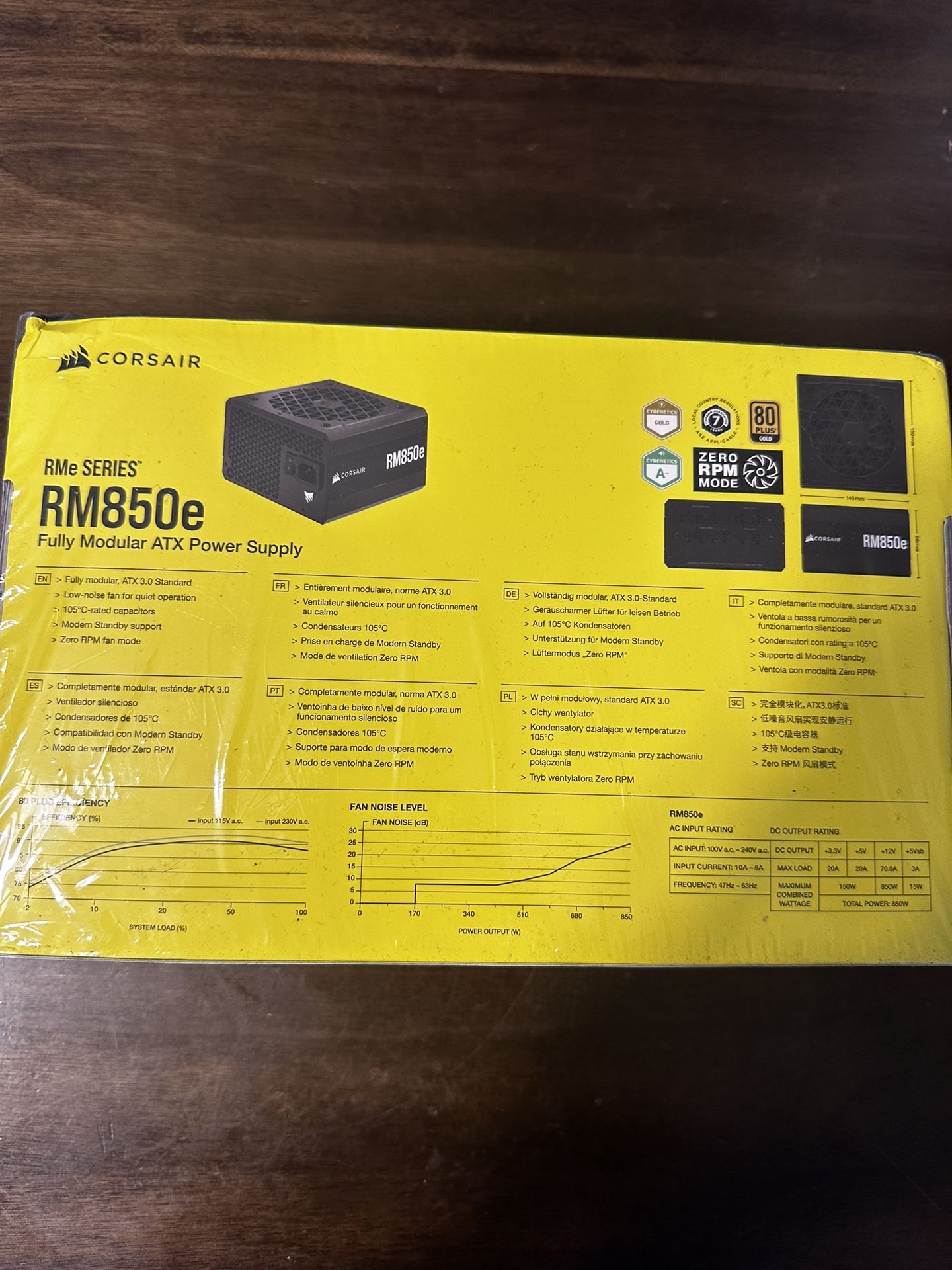 Corsair RM850e Power Supply 