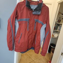  Red columbia jacket