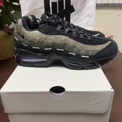 UNDEFEATED × Nike Air Max 95 Medium Olive IB4523-200 Size 10.5 #1263/2000