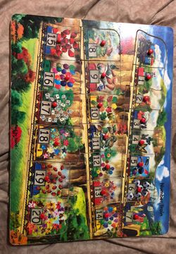 Wooden number puzzle