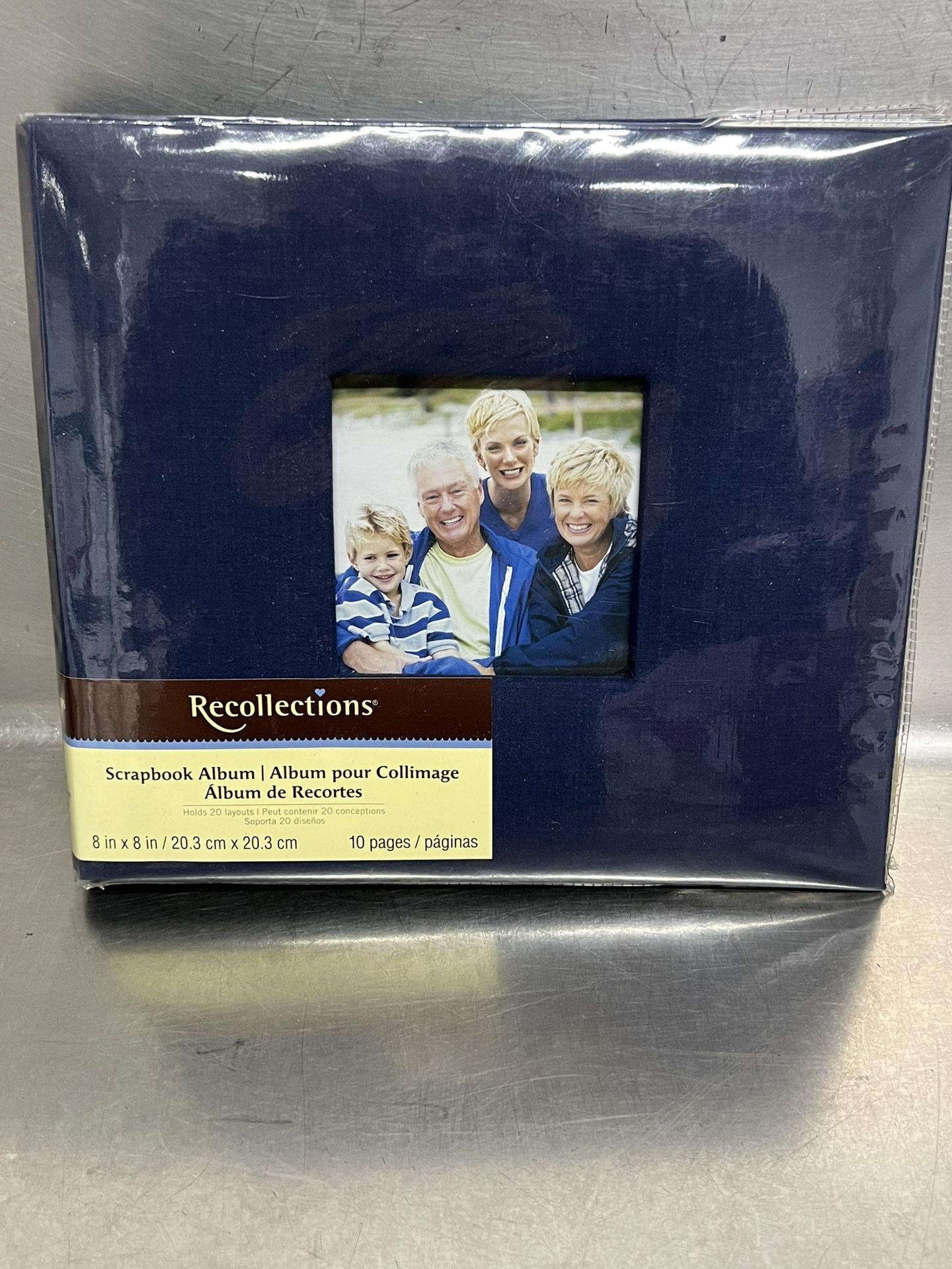 Recollections Blue 10 page 8 x 8 Scrapbook Album - NWOT