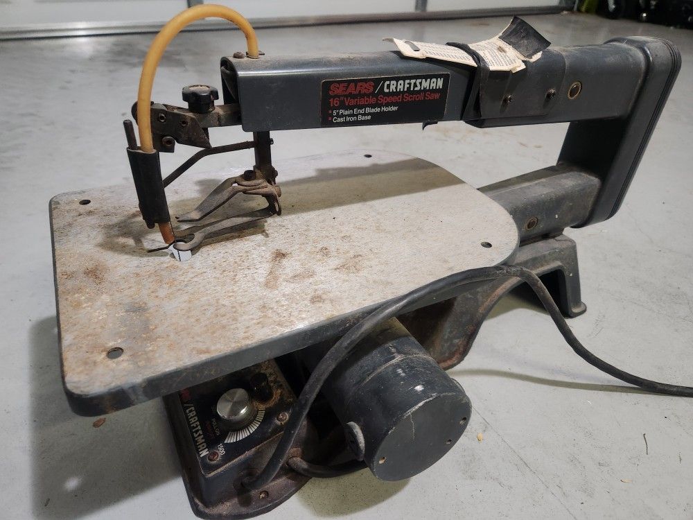 Craftsman 16" Variable Speed Scroll Saw