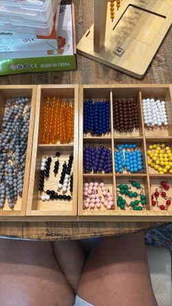 Montessori Number Beads