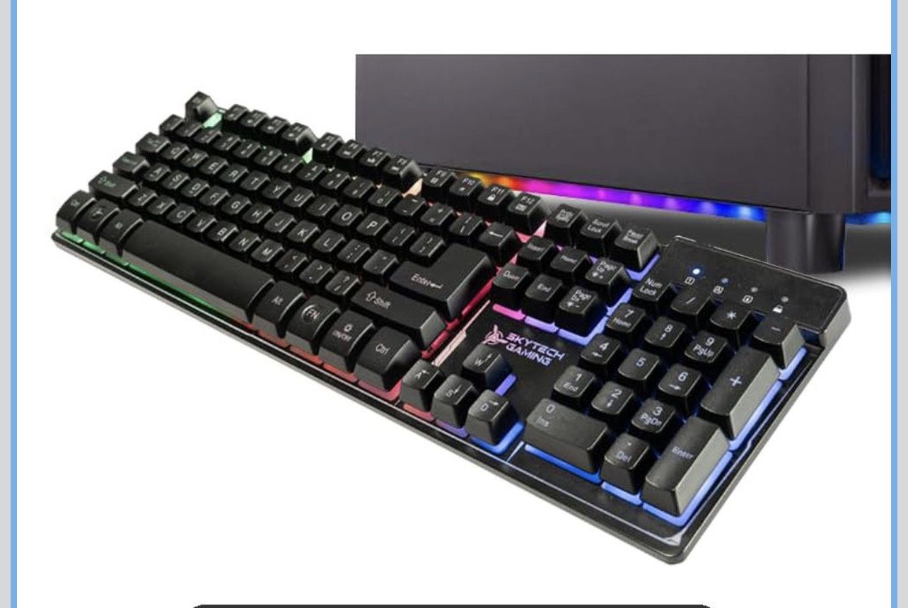(Brand New) Skytech Backlit RGB Gaming Keyboard