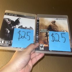 PlayStation 3 Video Game PS3 Batman Arkham City DC Comics Call Of Duty Modern Warfare