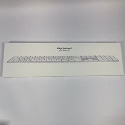 New Apple Magic Keyboard (USB-C) with Touch ID MXK83LL/A White