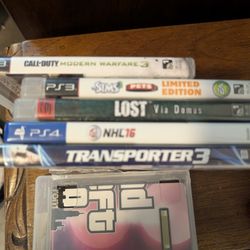 PS3 & PS4 Games