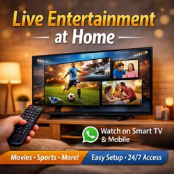 We provide Best Quality live Tv Setup 