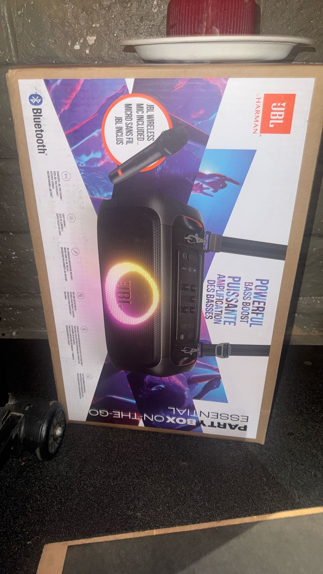 JBL Bluetooth Speaker Portable Essential On The Go New In Box