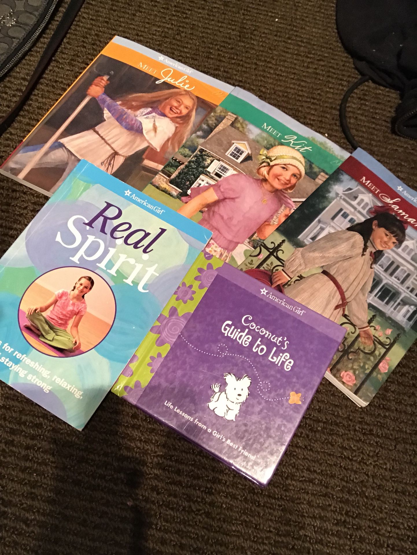 American girl doll books