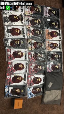 Bape shirts etc