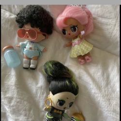 Three Cute LOL Doll 