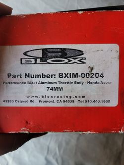 Honda acura b16 b18 throttle body