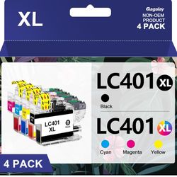 LC401XL Ink Cartridges 4-Pack – Brother Printer