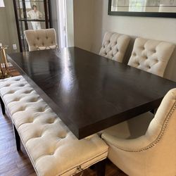 Formal Dining Table & Chairs 