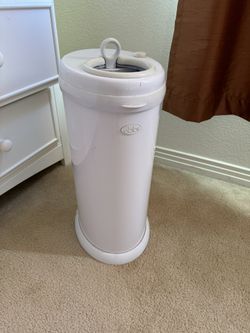 Ubbi Steel Diaper Pail Odor Locking With Bags