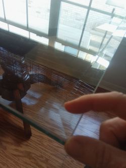 24 inch Glass top